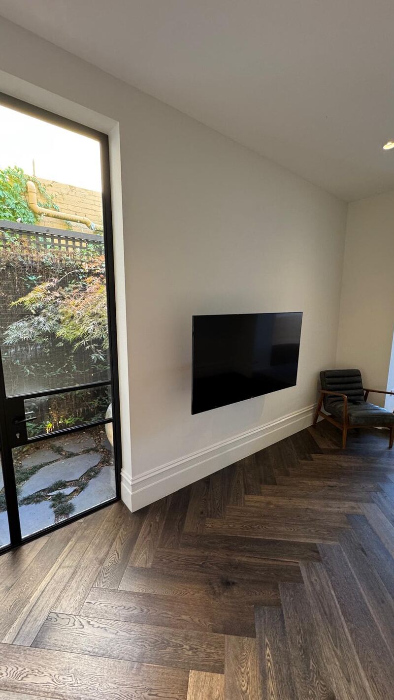 Living room, finished, painted by Mak Paints in Melbourne