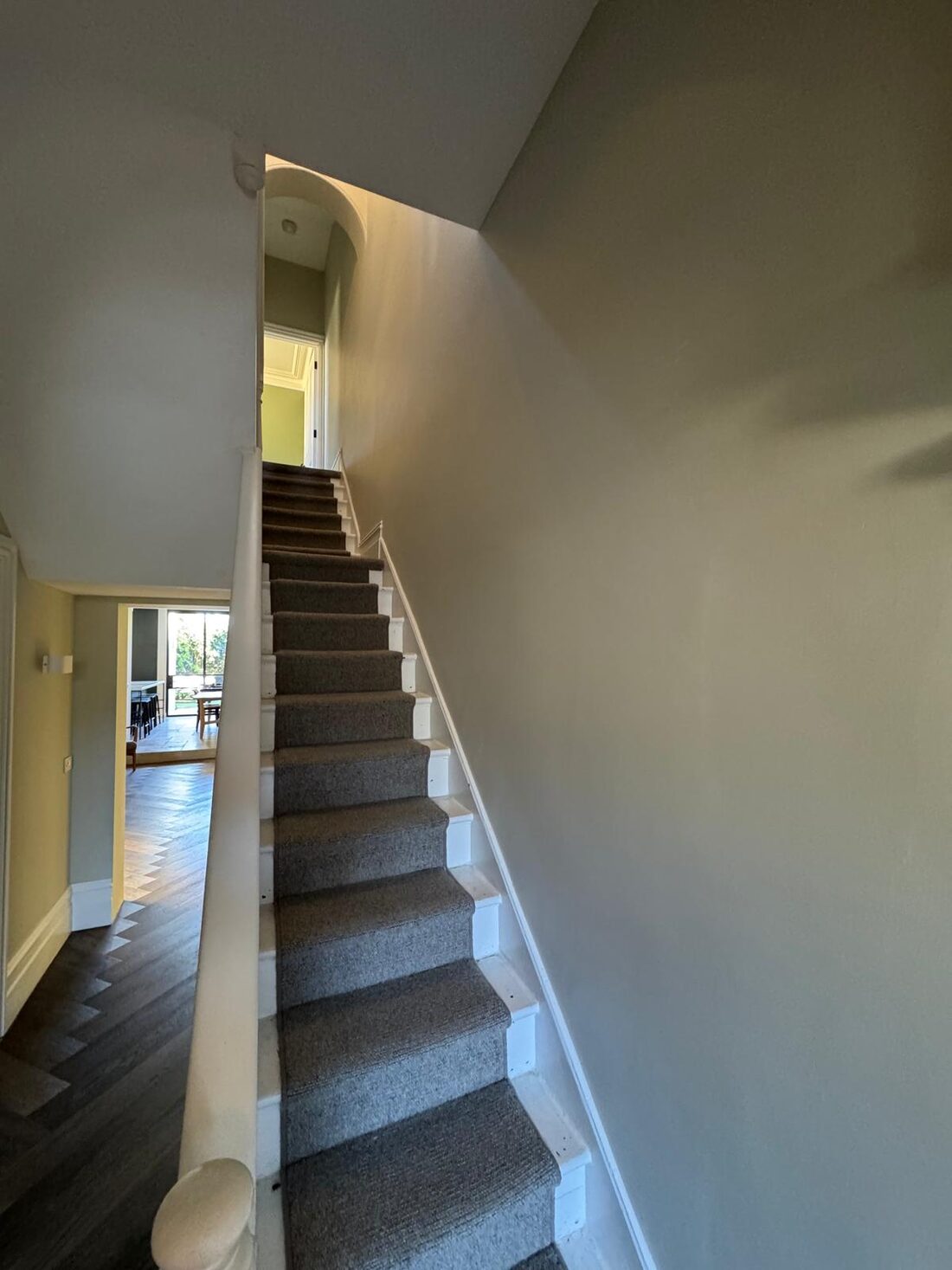 Stairwell and hall, finished, painted by Mak Paints in Melbourne
